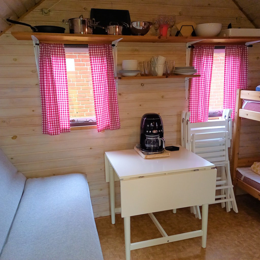 Rød eller blå hytte · 10 m²